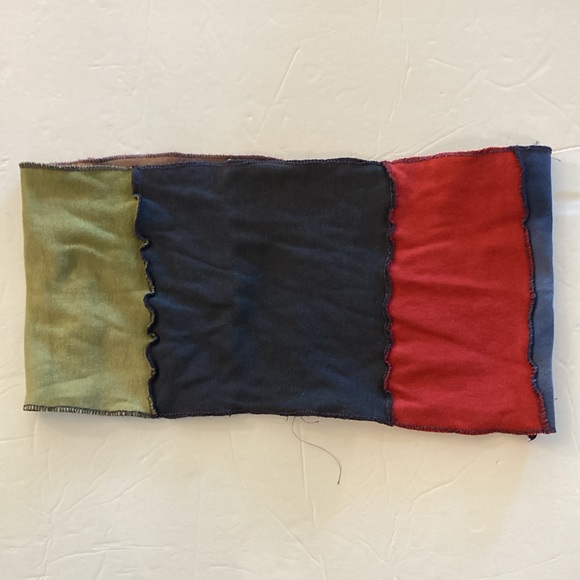 🔥7/$10 infinity scarf NEW upcycled t shirts red blue brown yellow green handmade - Picture 7 of 9